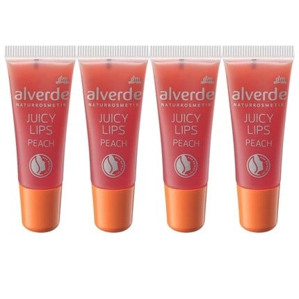 

Alverde NATURKOSMETIK Juicy Lips Персиковый блеск для губ с маслом персиковых косточек 8 мл