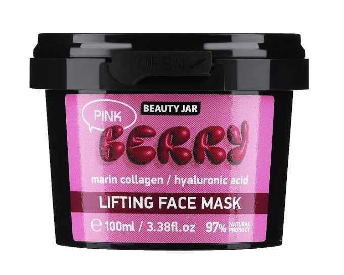 

Beauty Jar, Маска-лифтинг для лица, Розовая ягода, 100 мл