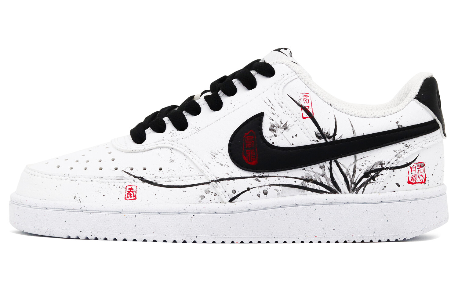

Мужские кроссовки для скейтбординга Nike Court Vision 1, Black/White
