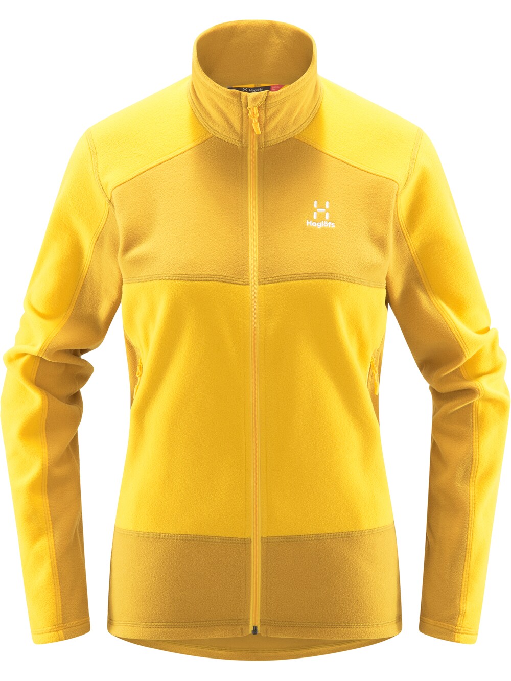 Спортивная флисовая куртка Haglöfs Buteo, желтый/шафран флисовая куртка buteo средней длины haglöfs зеленый