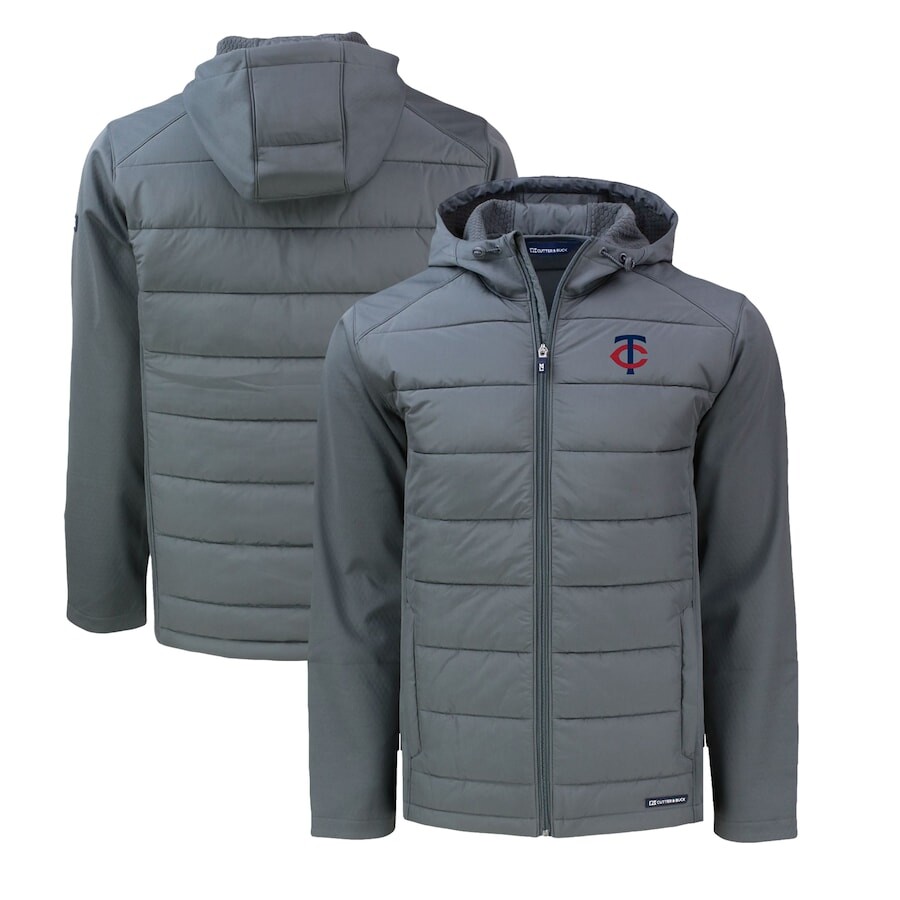 

Куртка Cutter & Buck Minnesota Twins, серый