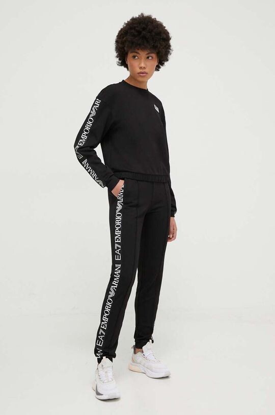 

Спортивный костюм EA7 Emporio Armani, черный