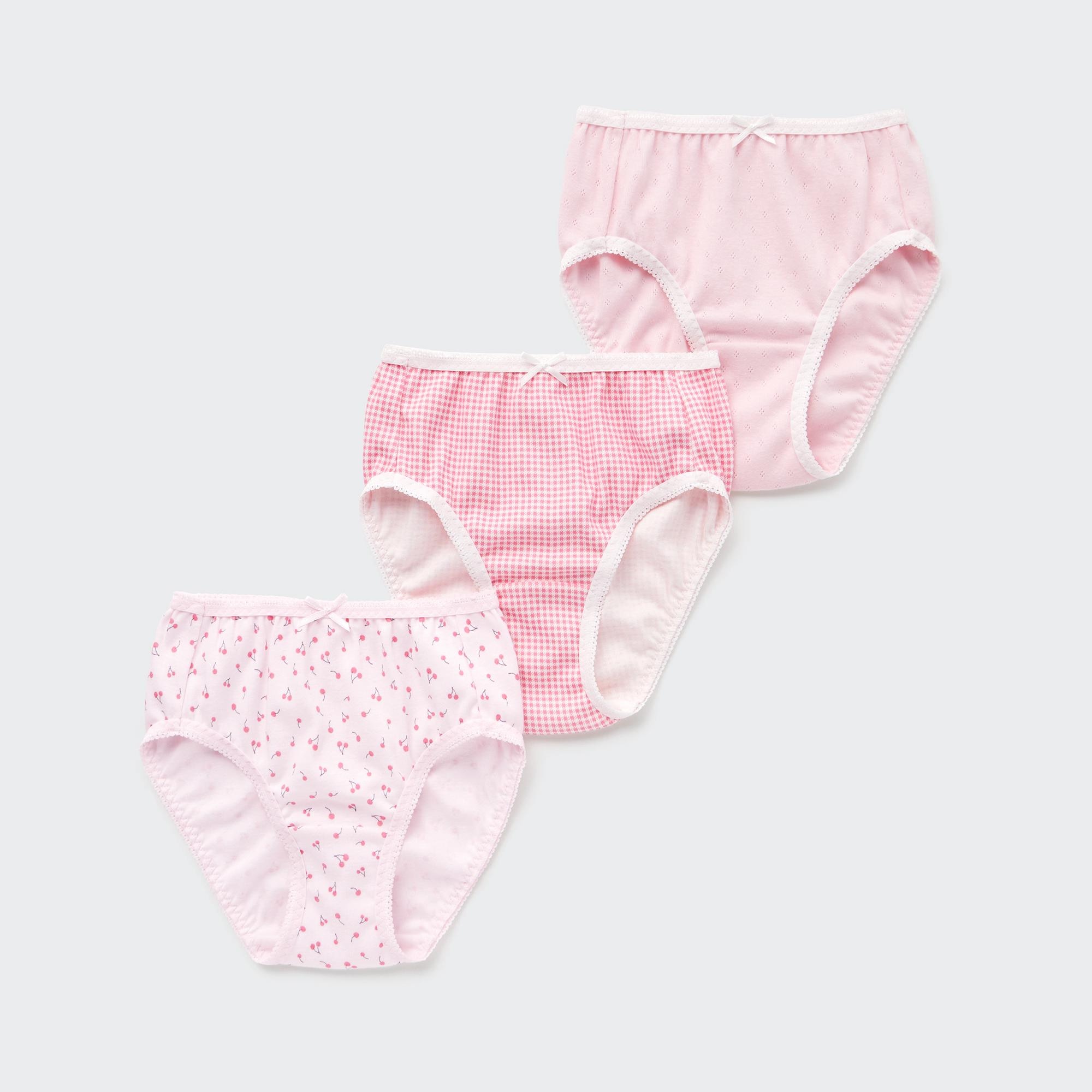 Шорты UNIQLO комплект из 3 шт, розовый шорты uniqlo комплект из 3 шт белый