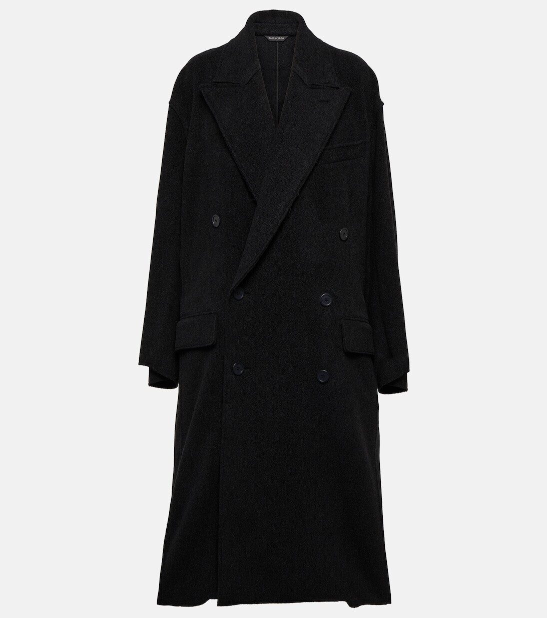 

Кашемировое пальто оверсайз BALENCIAGA, серый
