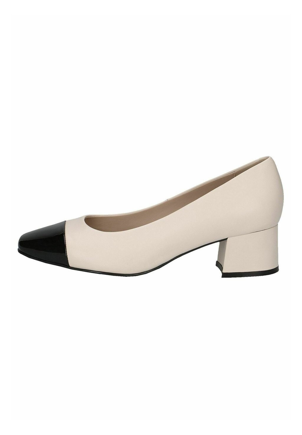 

Туфли Caprice, цвет offwhite black