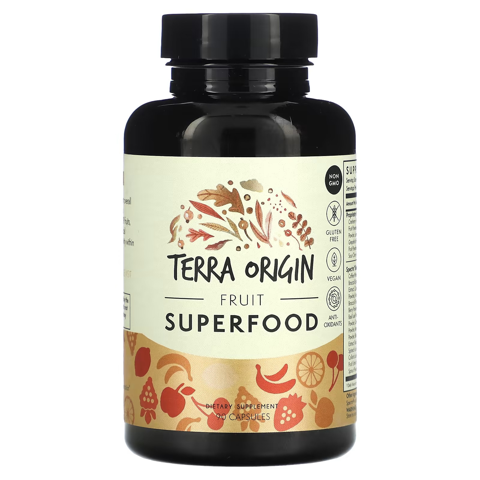 Фруктовый суперфуд Terra Origin, 90 капсул terra origin fruit superfood 90 капсул