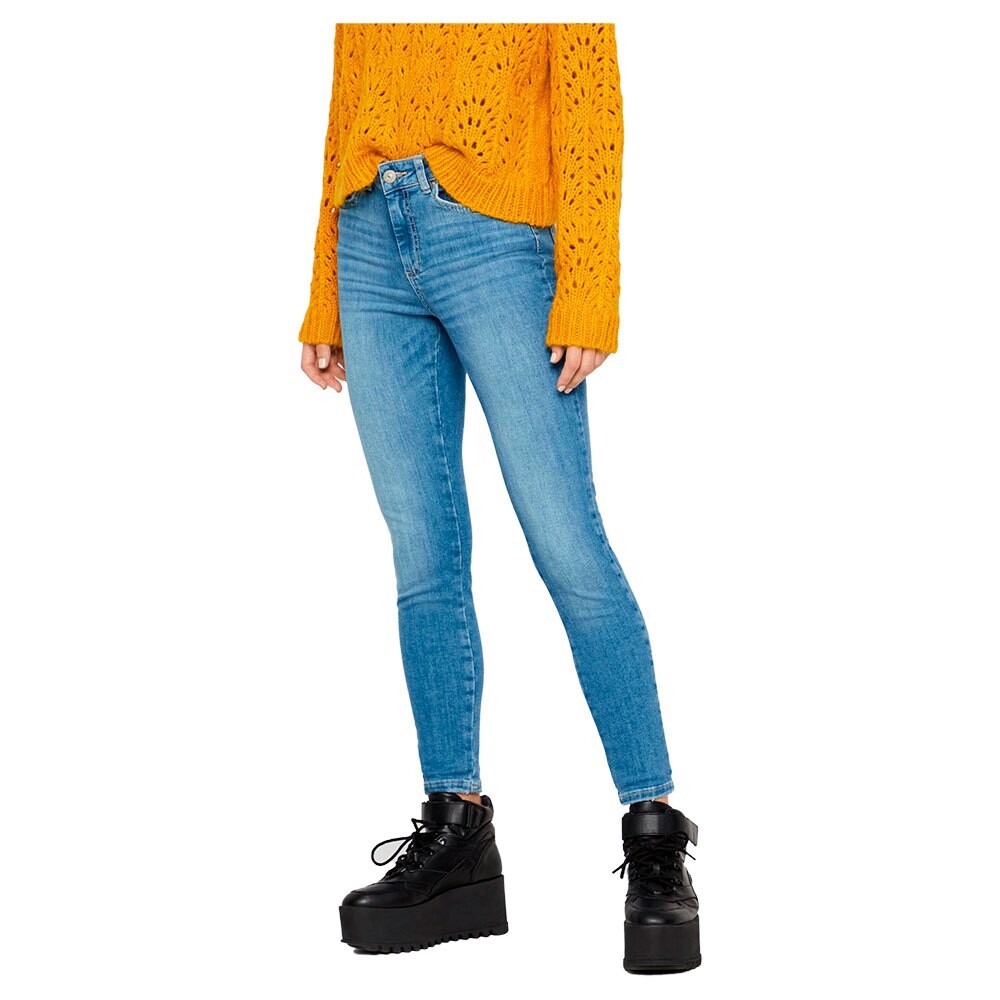 

Джинсы Pieces Delly Skinny Mid Waist Crew LB125, синий