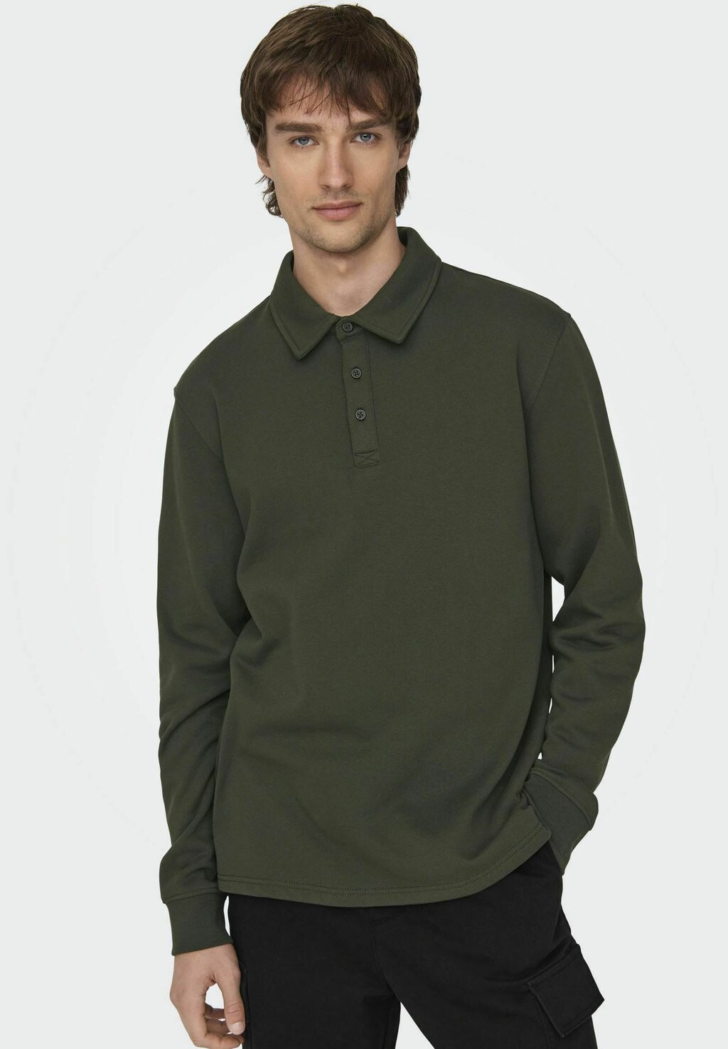 

Футболка с длинным рукавом BENNETT REG SOLID Only & Sons, канифоль
