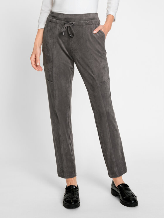 Тканевые брюки стандартного кроя Olsen, серый силиконовый чехол на huawei nova 9 узор 7 для хуавей нова 9
