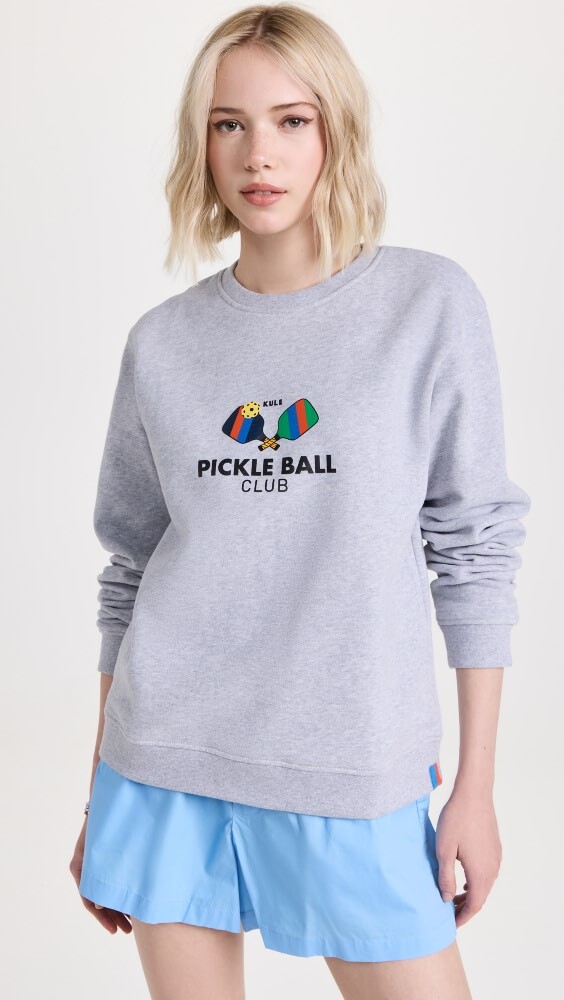 

Толстовка KULE The Pickleball Raleigh, серый