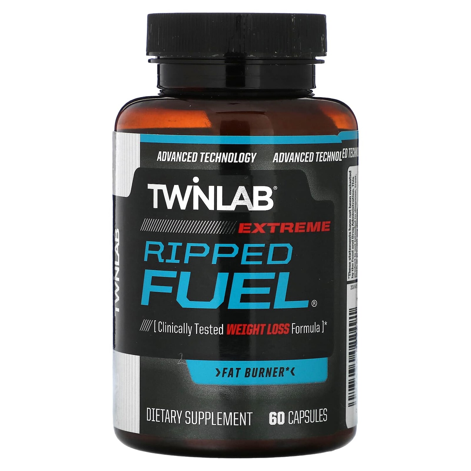 

Ripped Fuel Extreme, жиросжигатель, 60 капсул, Twinlab