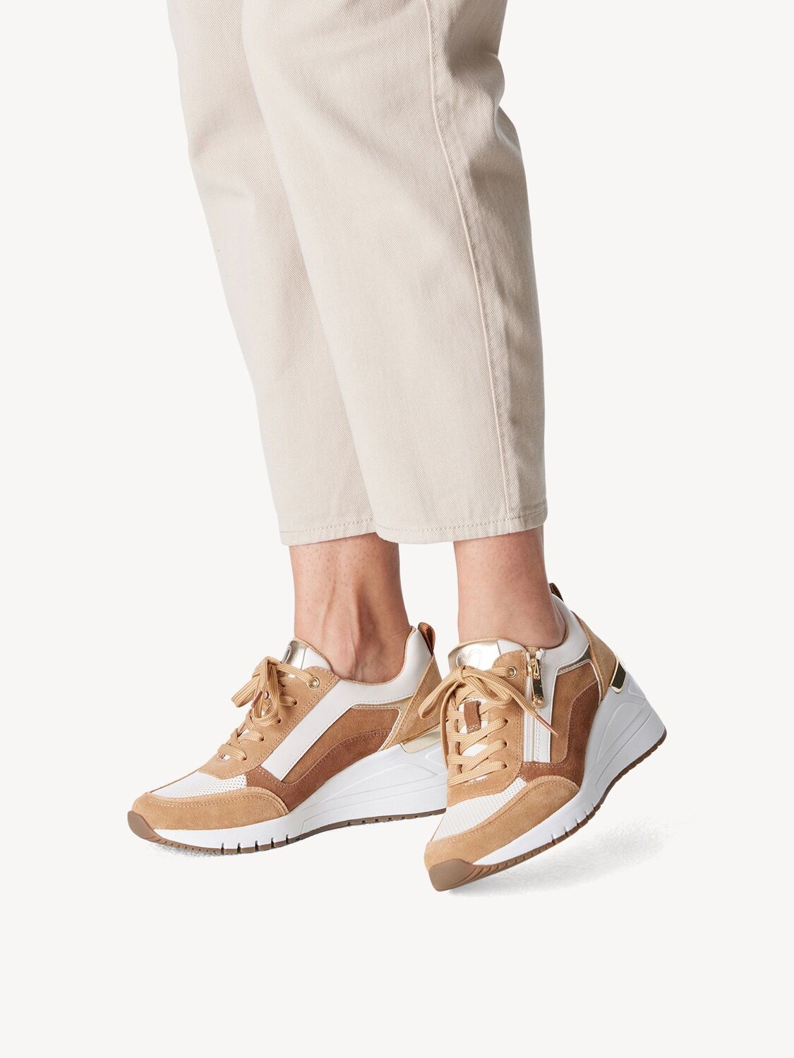 

Кроссовки Marco Tozzi Sneaker, кэмел