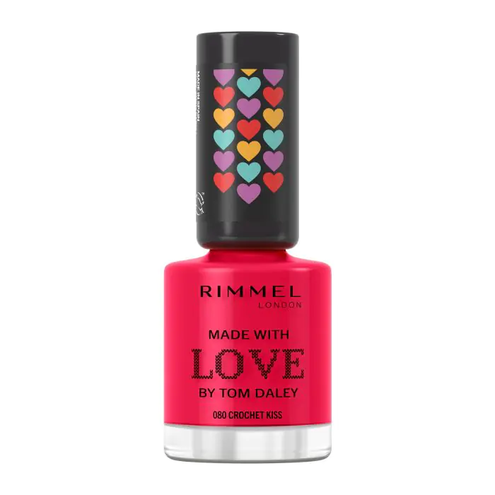

Лак для ногтей esmalte de uñas 60 seconds super shine tom daley Rimmel, цвет 080 crochet kiss