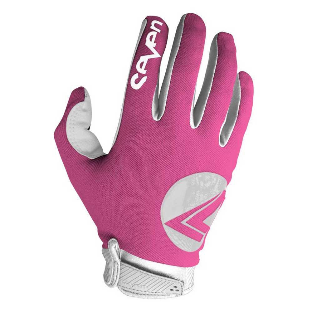 Длинные перчатки Seven Annex 7 Dot, розовый
