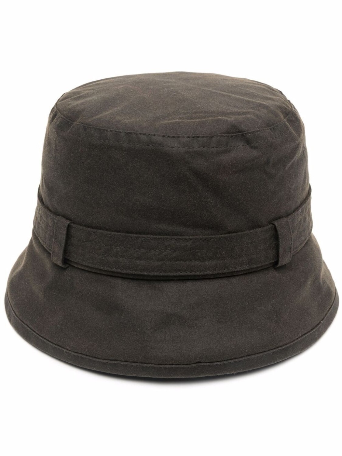 

Barbour вощеная панама с пряжкой, зеленый
