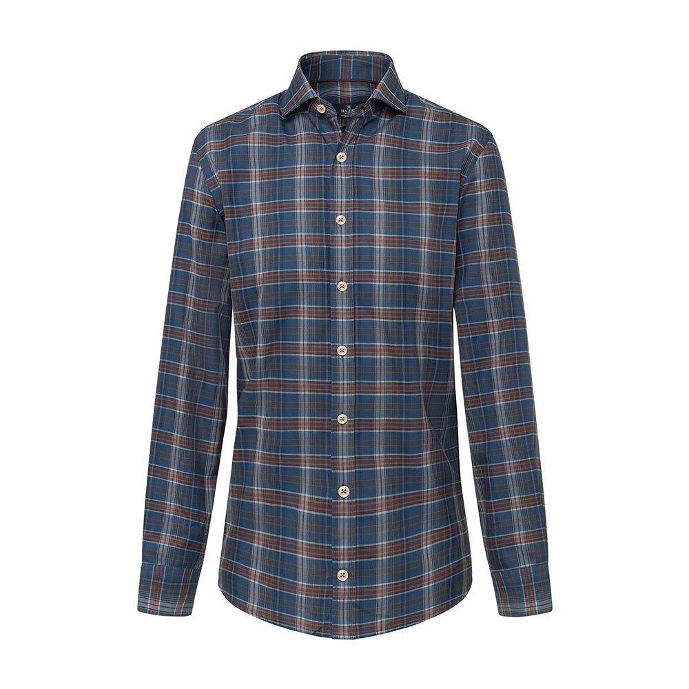 

Рубашка Hackett Buttermere Check, синий