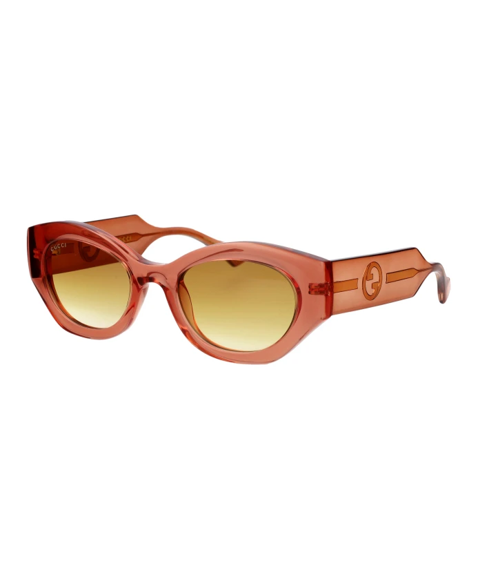 

Стильные солнцезащитные очки gg1553s Gucci, коричневый