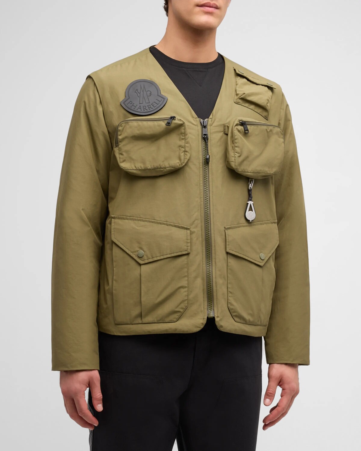 

Мужская полевая куртка Moncler x Pharrell Williams из клена Moncler Genius, цвет Turquoise