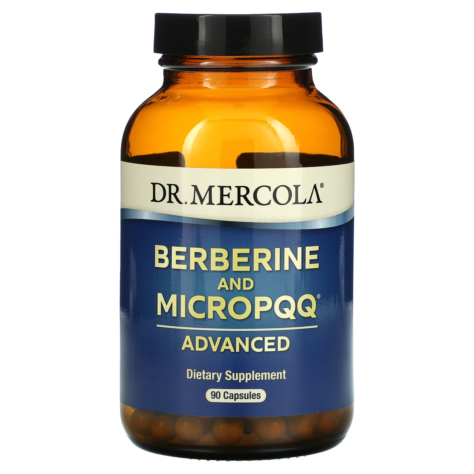 Dr. Mercola Berberine with MicroPPQ Advanced 90 Capsules