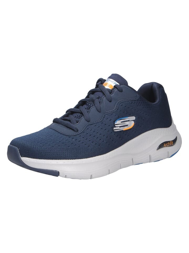 

Кроссовки на шнуровке Skechers, синий