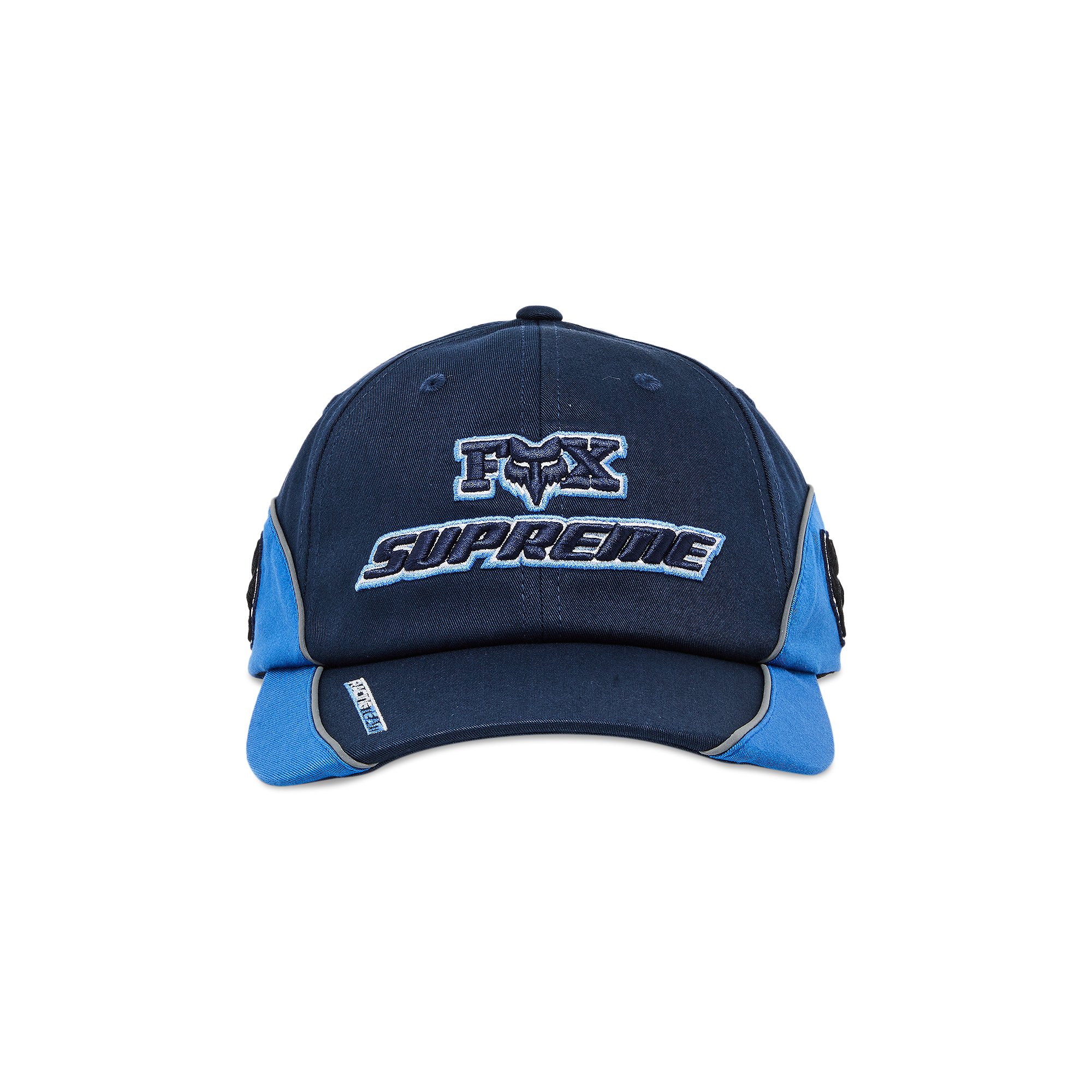 Supreme x Fox Racing, 6 панелей, синий