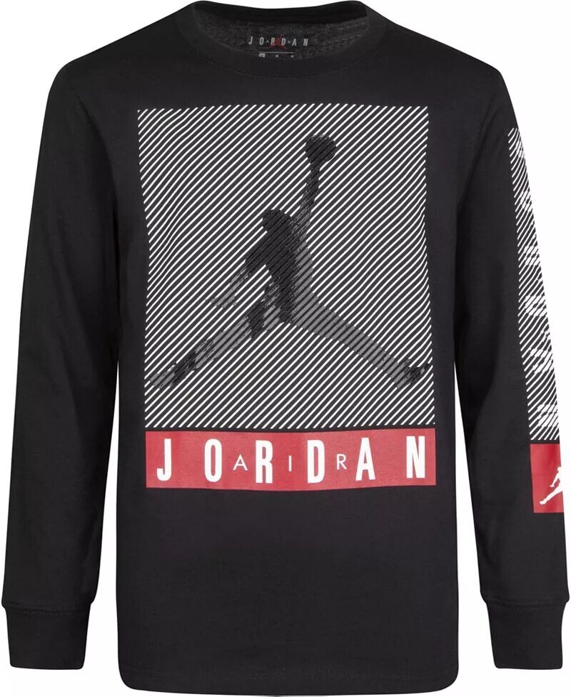 

Рубашка с длинными рукавами Jordan для мальчиков Jumpman Blinds, черный