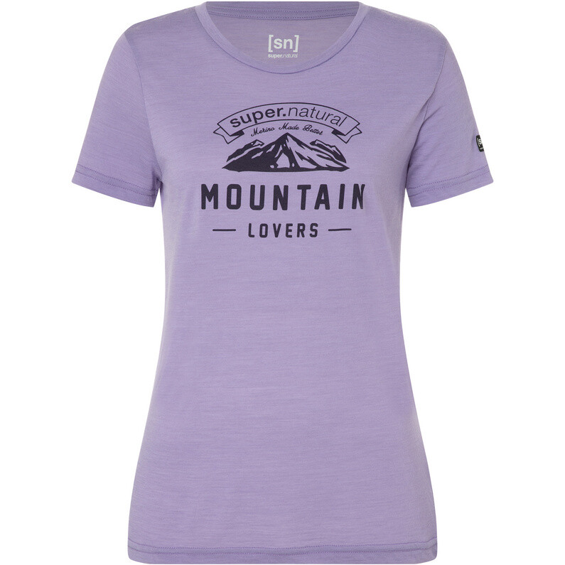 

Женская футболка Mountain Heart Lovers Super.Natural, фиолетовый