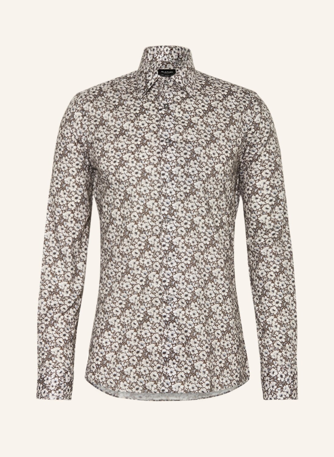 

Рубашка SAND COPENHAGEN IVER Slim Fit, темно-коричневый