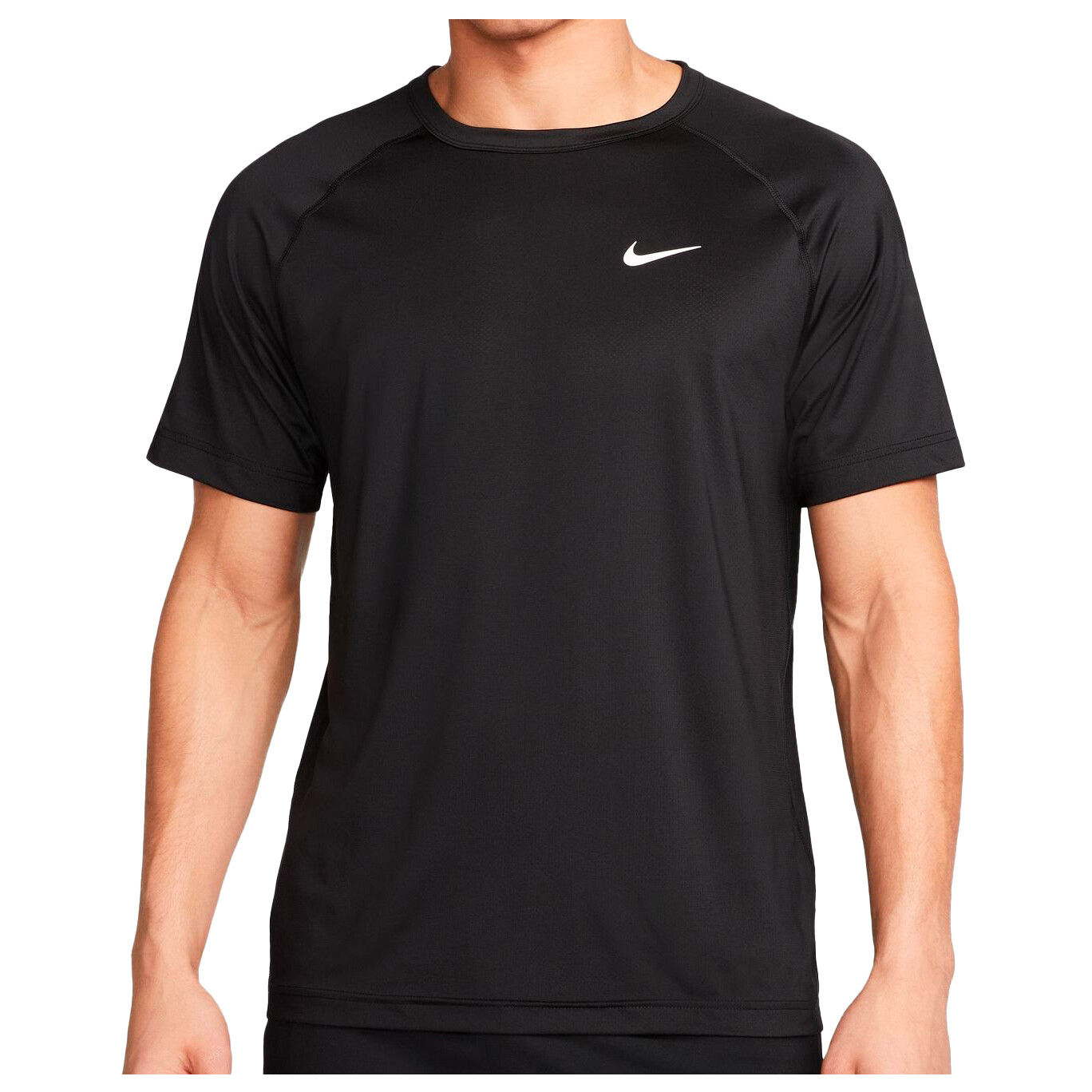 

Беговая рубашка Nike Dri FIT Ready Shirt, цвет Black/Cool Grey/White