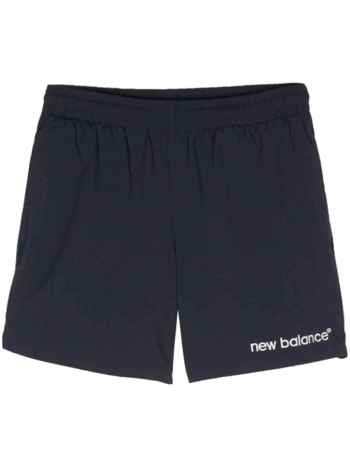 

New Balance спортивные шорты с вышитым логотипом, синий