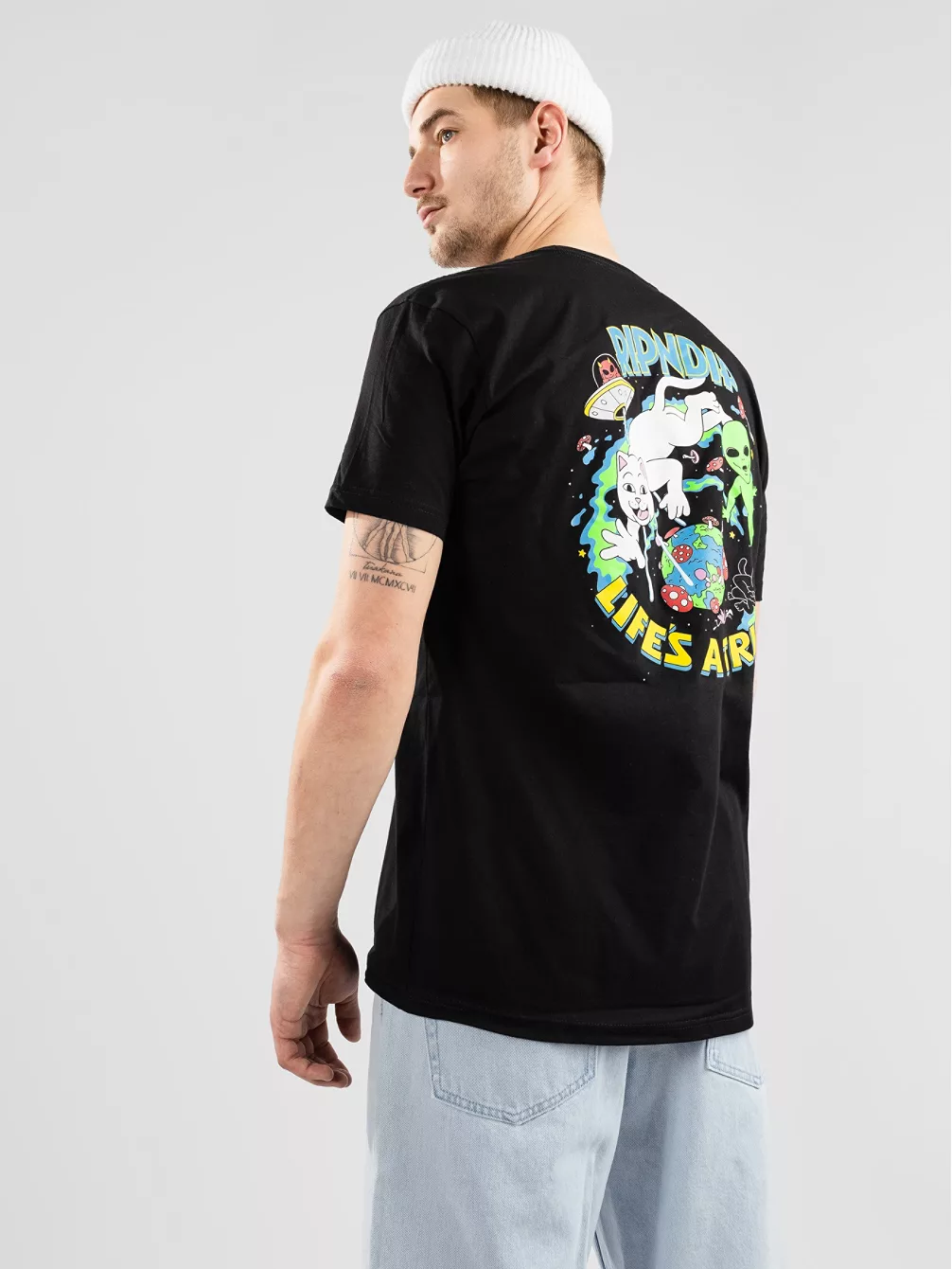 

Футболка «Четвертое измерение» Ripndip, черный