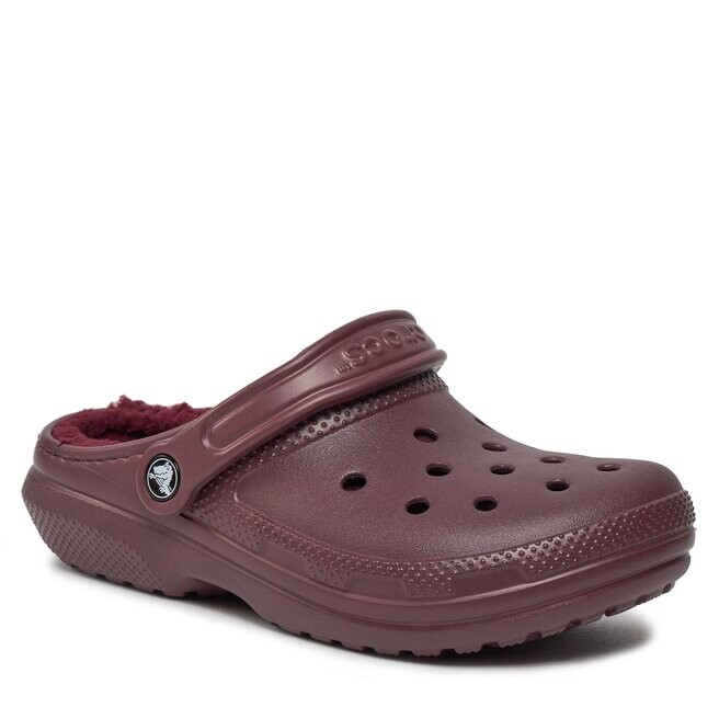 

Шлепанцы Crocs CrocsClassic Lined, вишневый/бордовый