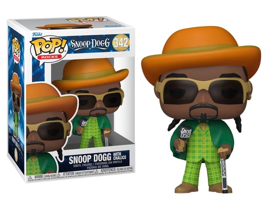 Коллекционная фигурка Funko POP! Rocks: Snoop Dogg с чашей фигурка funko pop rocks snoop dogg with fur coat 9 5 см