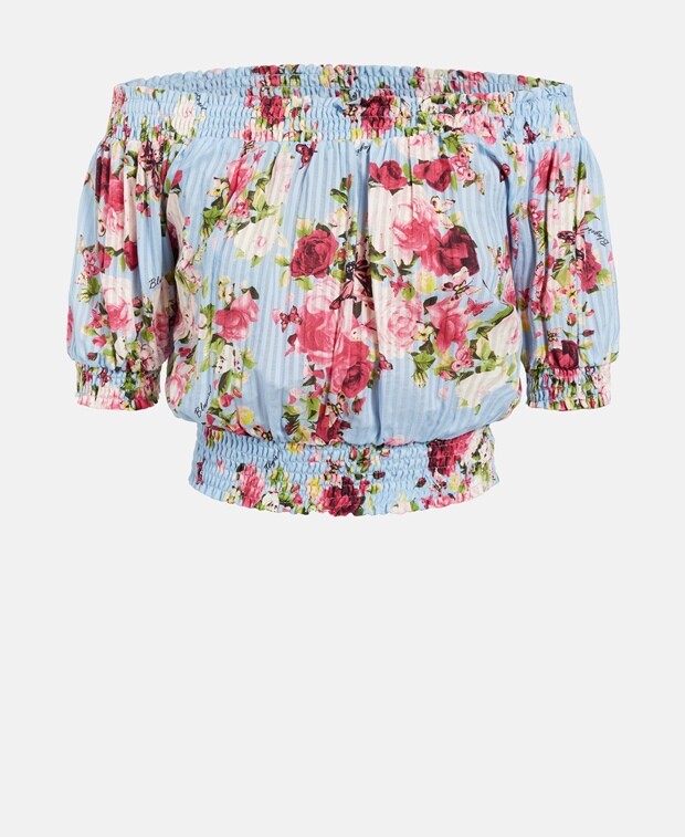 

Рубашка блузка Blugirl Blumarine, светло-синий