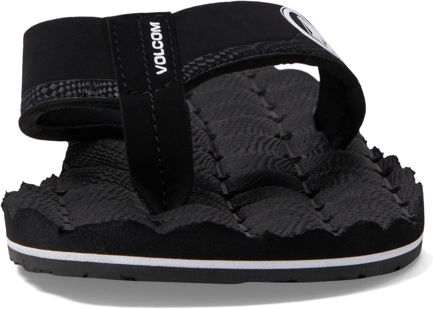 

Шлепанцы Recliner Sandals Volcom, цвет Black/White
