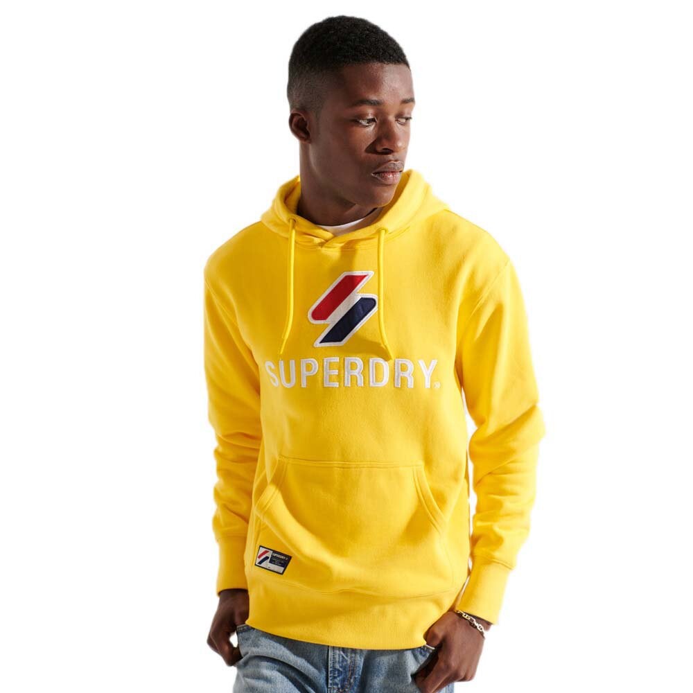 

Худи Superdry Code Logo APQ2, желтый