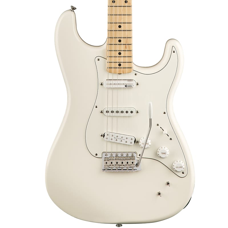 Электрогитара Fender EOB Stratocaster Electric Guitar Olympic White