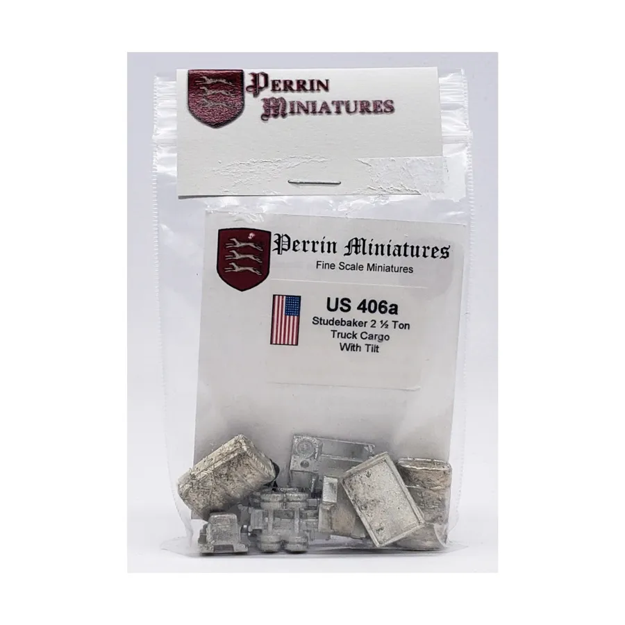 

Грузовой автомобиль Studebaker 2 1/2 тонны с наклоном, WWII Miniatures - USA (10mm) (Perrin Miniatures)