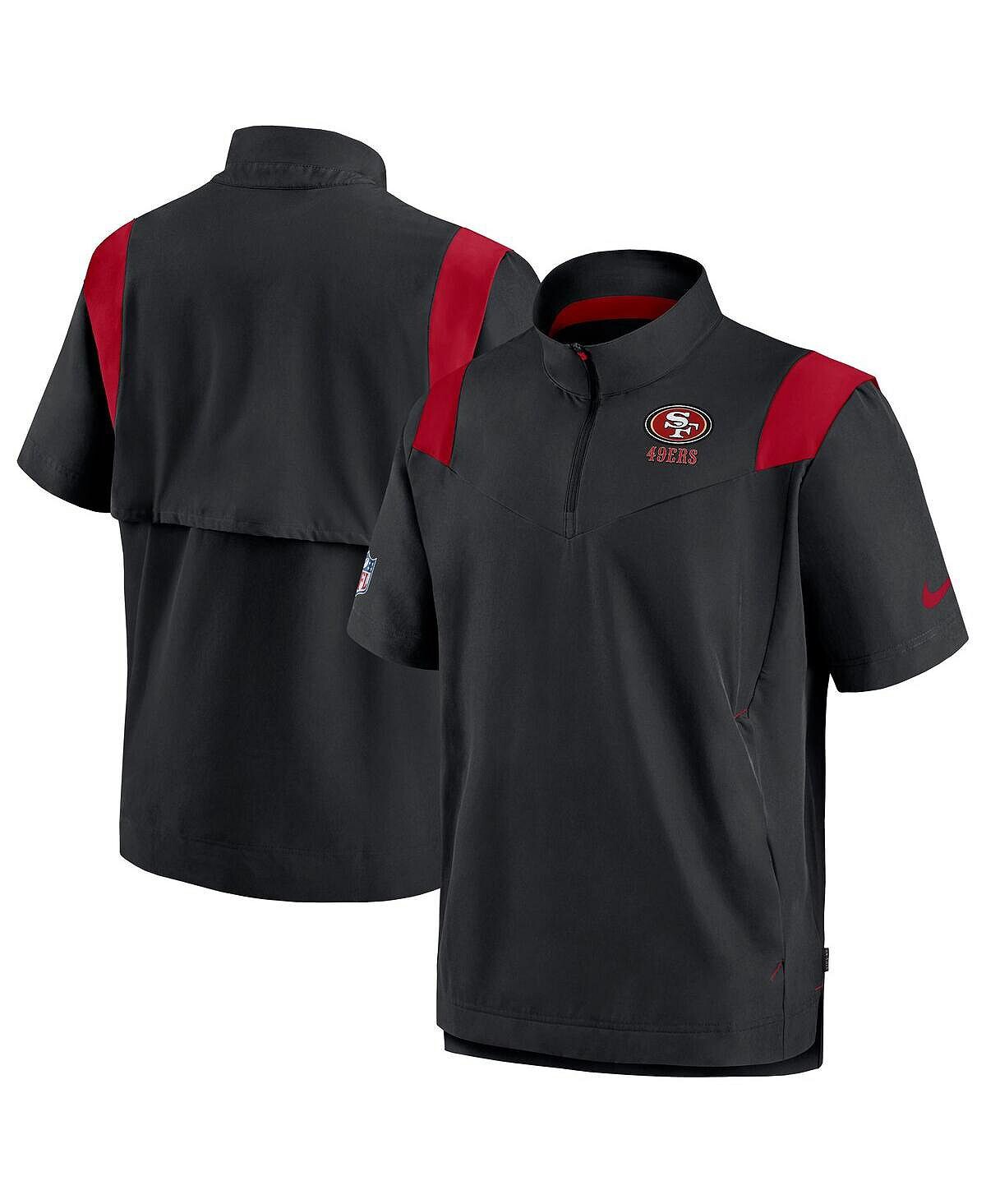 

Мужской черный пуловер с шевроном San Francisco 49ers Coaches Lockup Nike