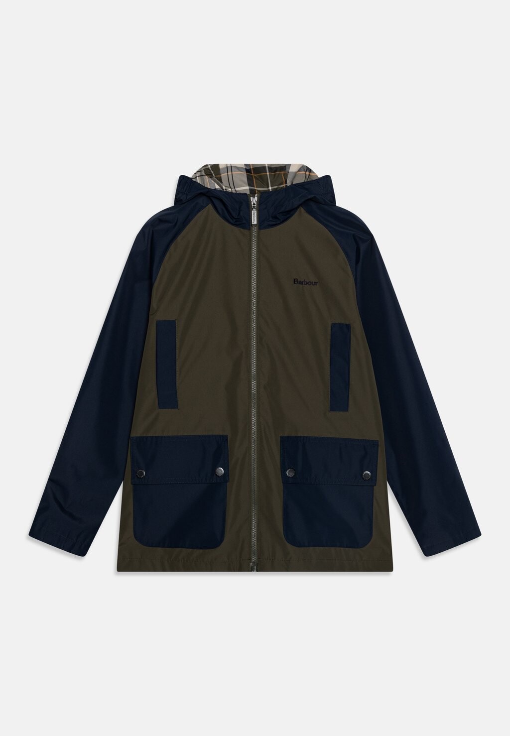 

Дождевик PATCH HOODED DOMUS UNISEX Barbour, цвет olive