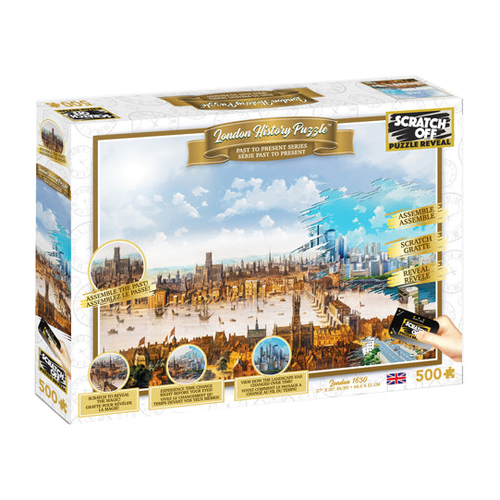 Пазл London Scratch Off Puzzle
