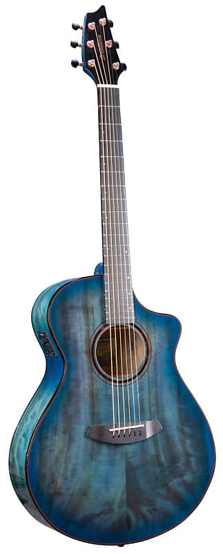 цена Акустическая гитара Breedlove Pursuit Exotic S Blue Eyes Concert Acoustic-Electric Guitar-SN2106