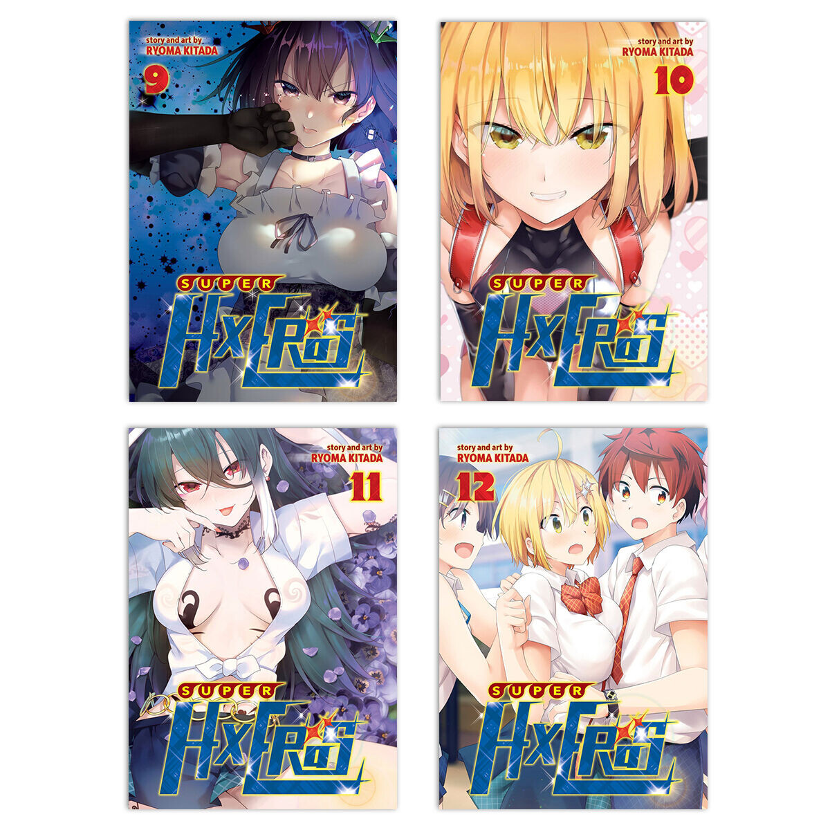 

Манга SUPER HXEROS Manga (9-12) Bundle