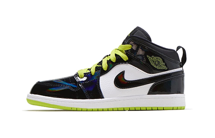 

Air Jordan 1 Mid SE (BP) Черный/Зеленый