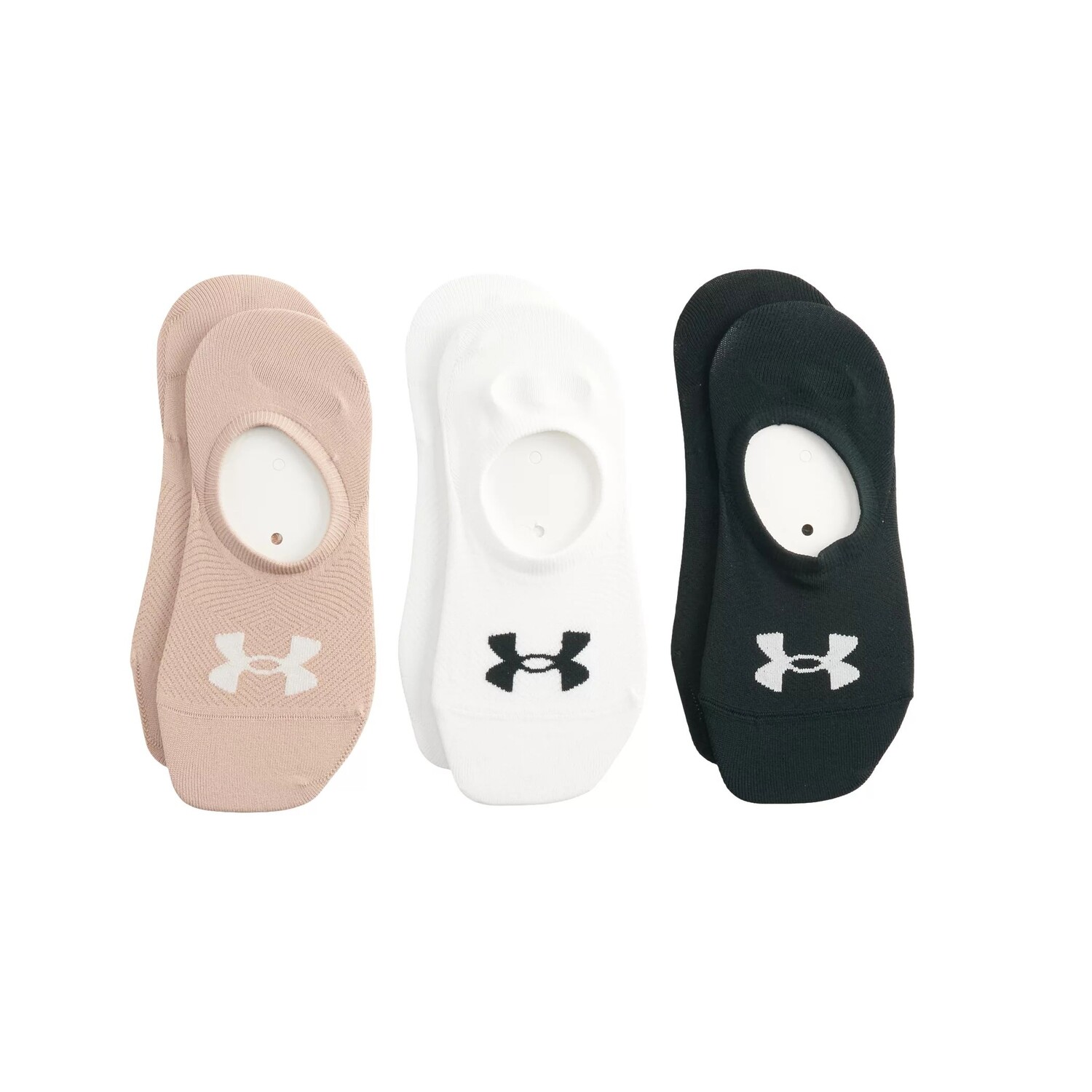 

Женские Under Armour 3 шт. Носки с ультранизким вырезом Under Armour, черный