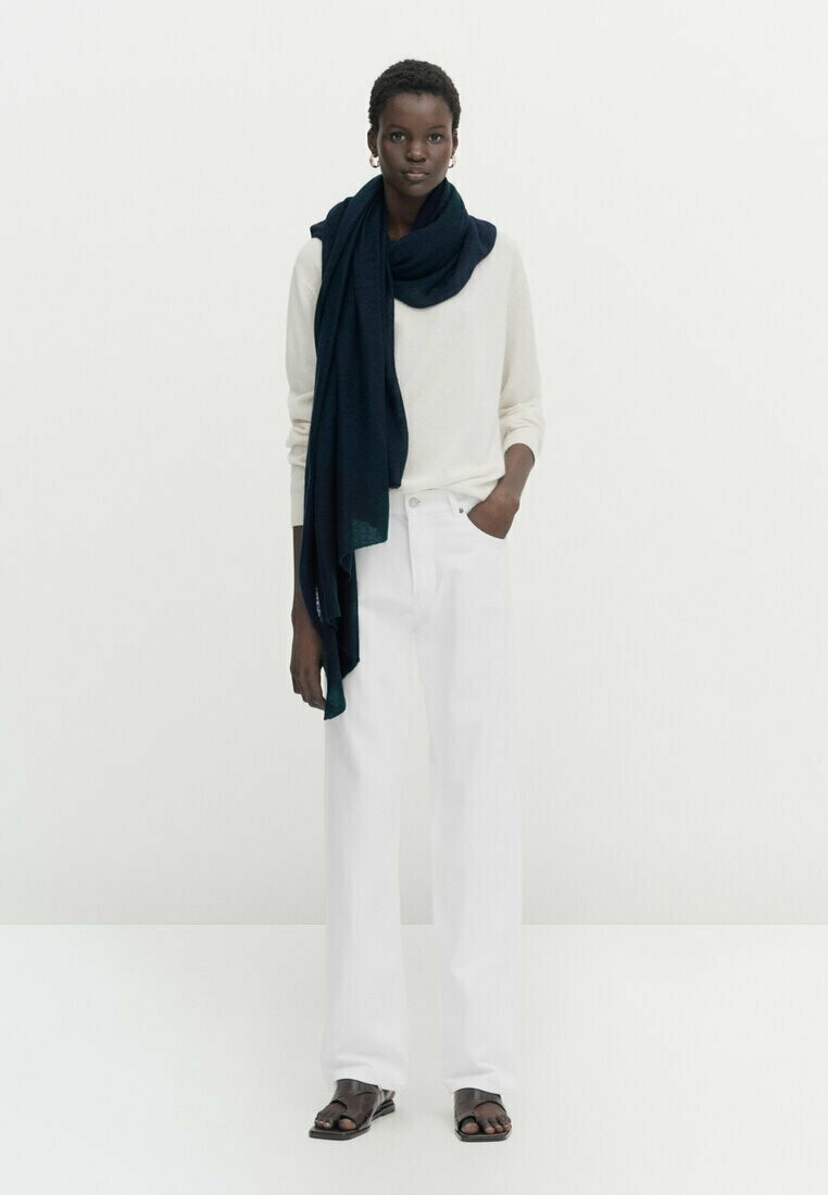 

Шарф Massimo Dutti, темно-синий