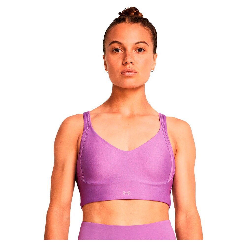 

Спортивный топ Under Armour Infinity 2.0 Strappy Low Support, фиолетовый
