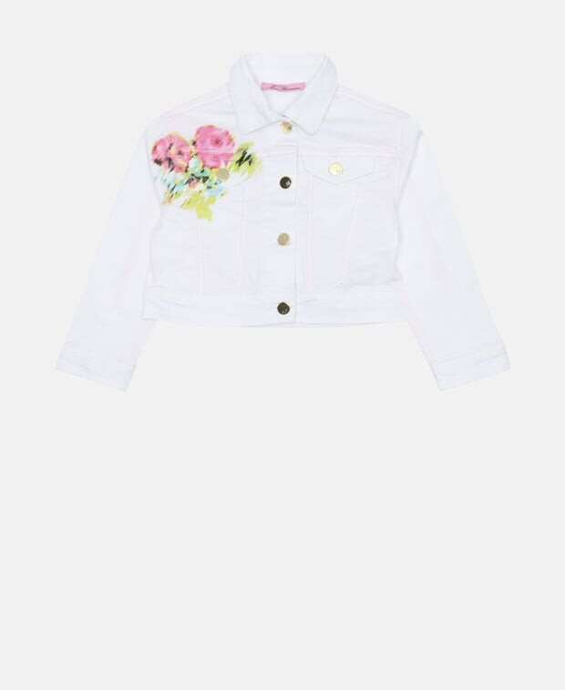 

Джинсовая куртка Miss Blumarine, белый