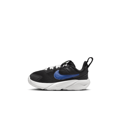 

Кроссовки Nike Star Runner 4, цвет Black/Summit White/Green Strike/Racer Blue