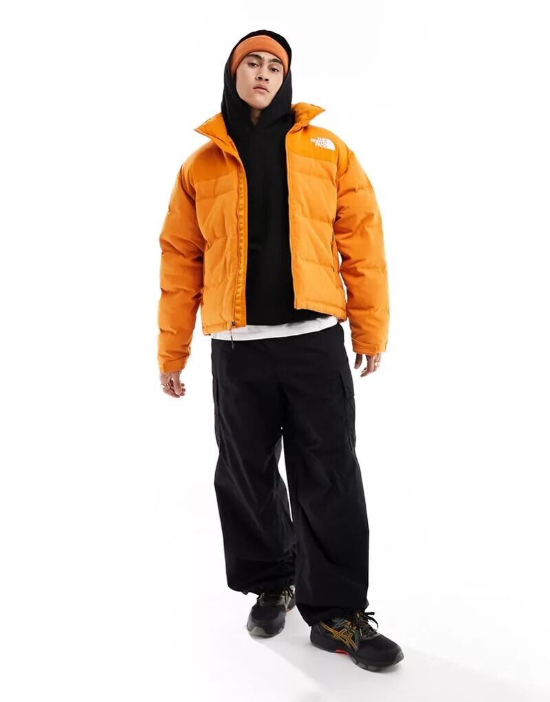 

Оранжевая стеганая куртка из рипстопа The North Face 92 Nuptse